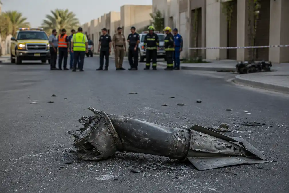 Vier gewonden in Riyad door brokstukken van onderschepte kruisraketten