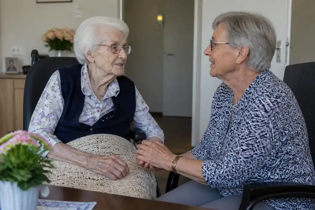 Moeder (104) en dochter (78) worden buren in zorgcentrum Dalfsen