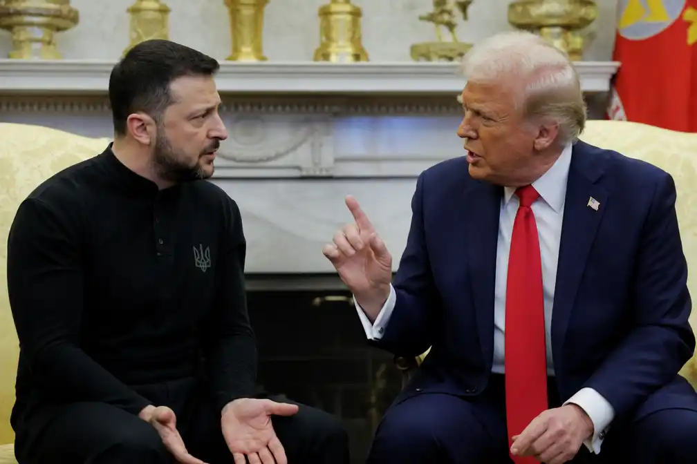Trump noemt hervatte aanvallen van Zelensky op Russische raffinaderijen schande