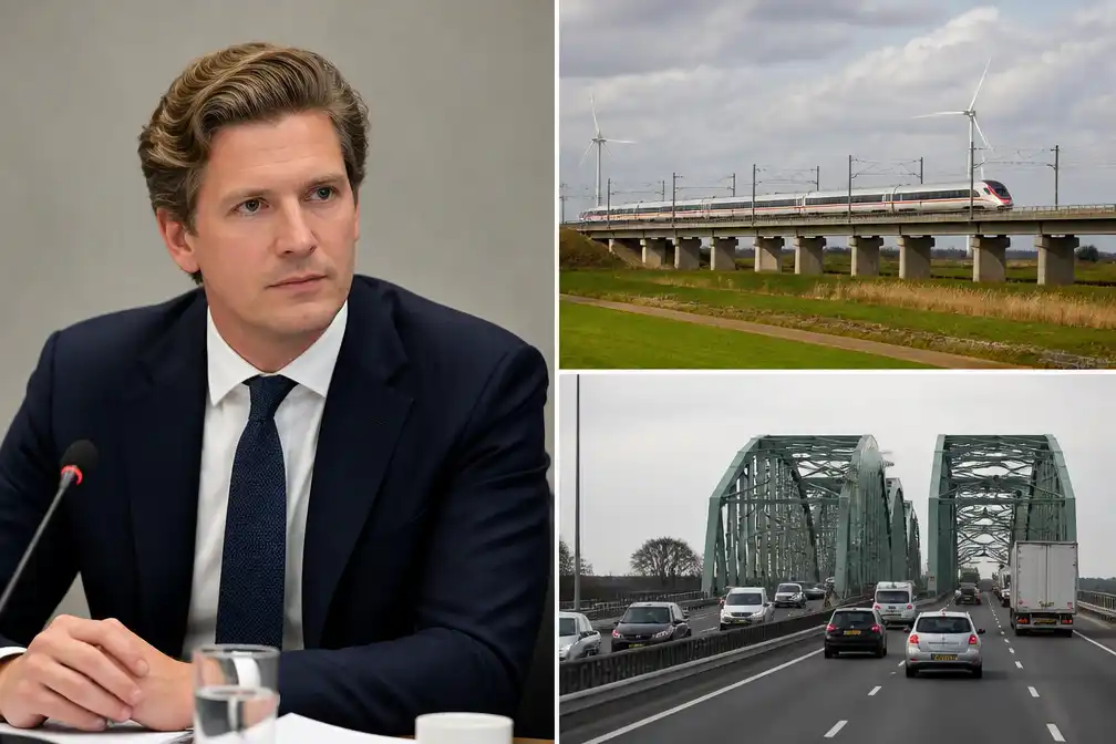 Karremans presenteert prioriteitenlijst voor bruggen, wegen en Lelylijn