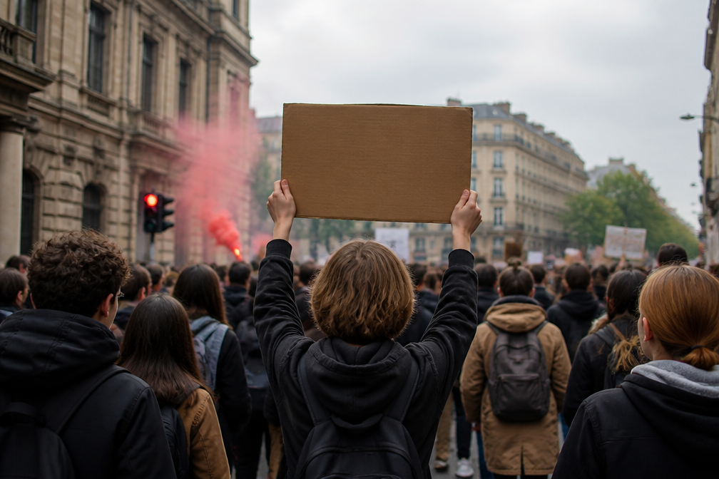 Macron roept op tot kalmte nu protesten tegen onderwijsbesparingen uitbreiden naar Italië