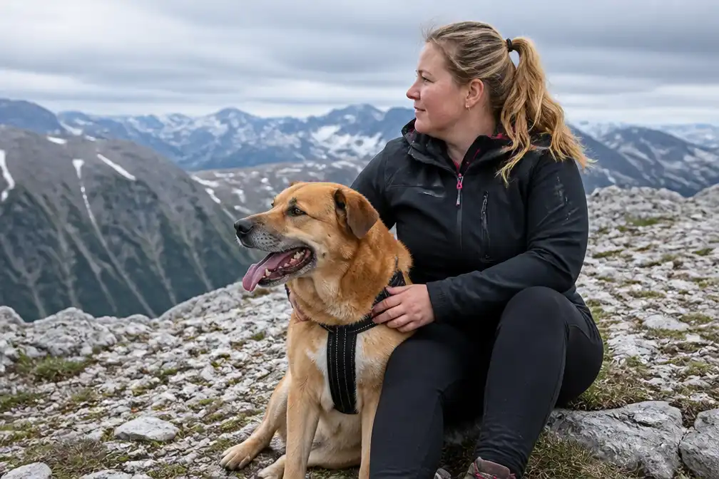 Hanneke Pols (40) beklimt na depressie Oostenrijkse top van 2000 meter