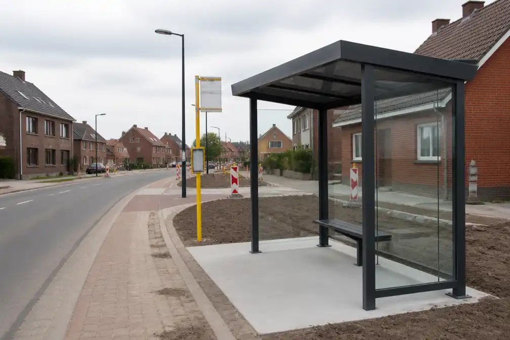Wuustwezel krijgt nieuw bushokje, maar buslijn 68 bestaat niet meer