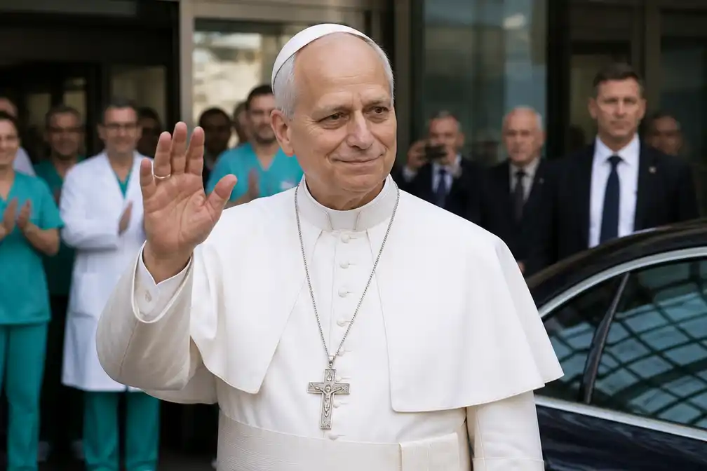 Paus Leo XIV mag zaterdag het ziekenhuis verlaten na longoperatie