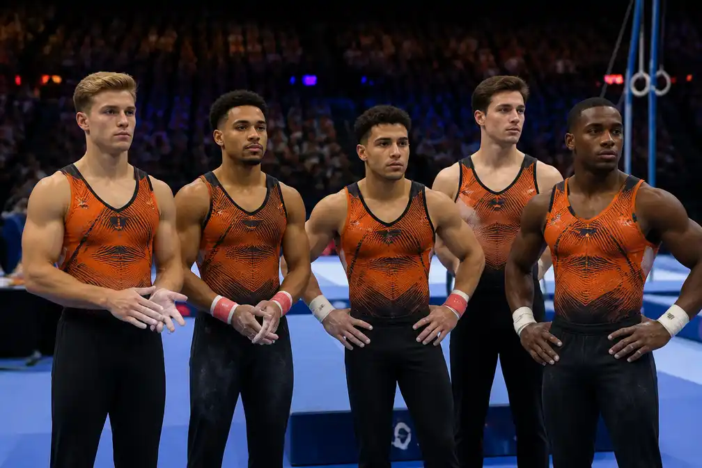 Nederlandse turners vijfde na eerste WK-dag in Rotterdam, Japan leidt