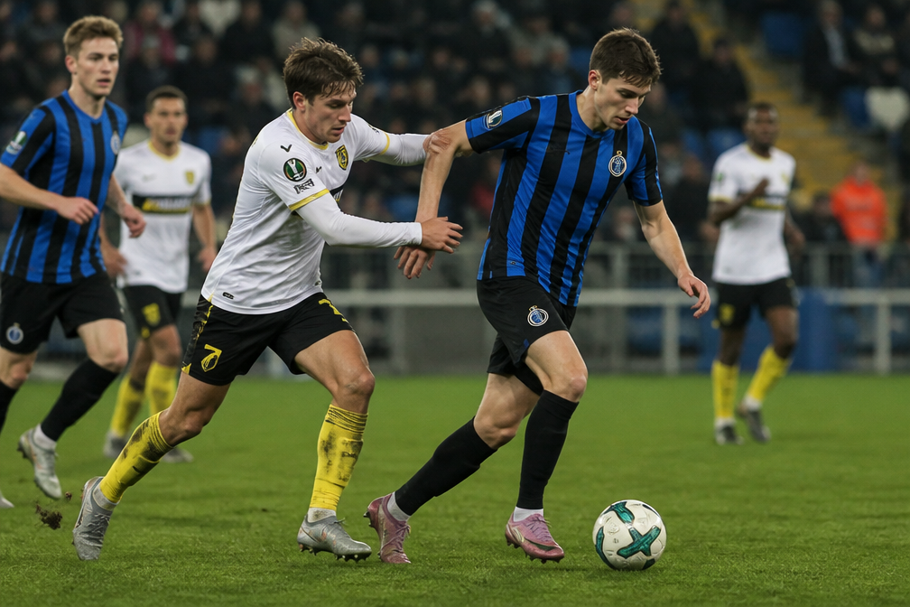 Club Brugge worstelt zich met 1-0 voorbij tweedeklasser Lokeren in de beker