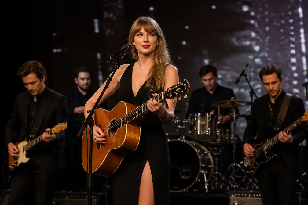 Taylor Swift treedt voor het eerst sinds Eras Tour weer op met volledige band