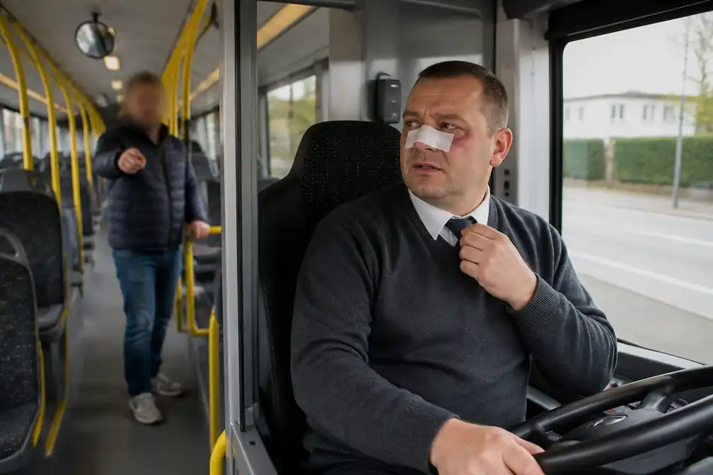 Celstraf voor bestuurder die buschauffeur van De Lijn neusbreuk sloeg