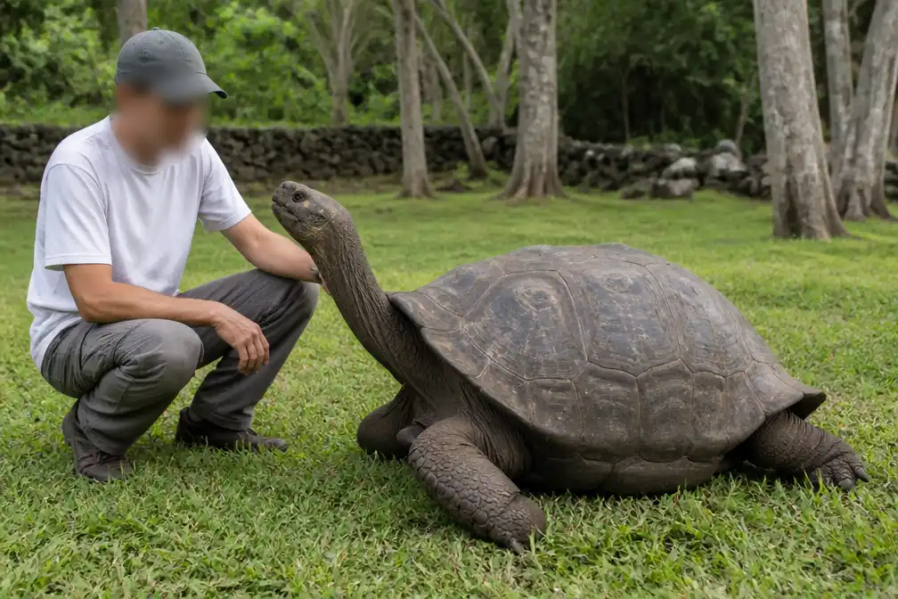 Onderzoek naar Jonathan, de oudste reuzenschildpad ter wereld, kan mensen mogelijk langer laten leven
