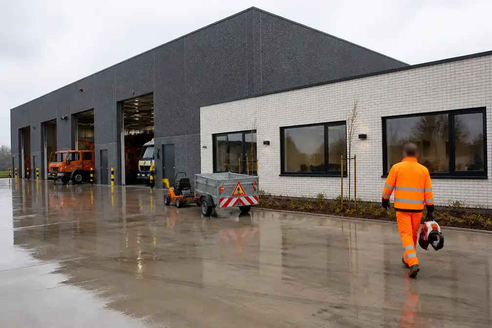 Zulte opent vernieuwde loods en kantoren voor technische dienst na investering van 1,25 miljoen euro