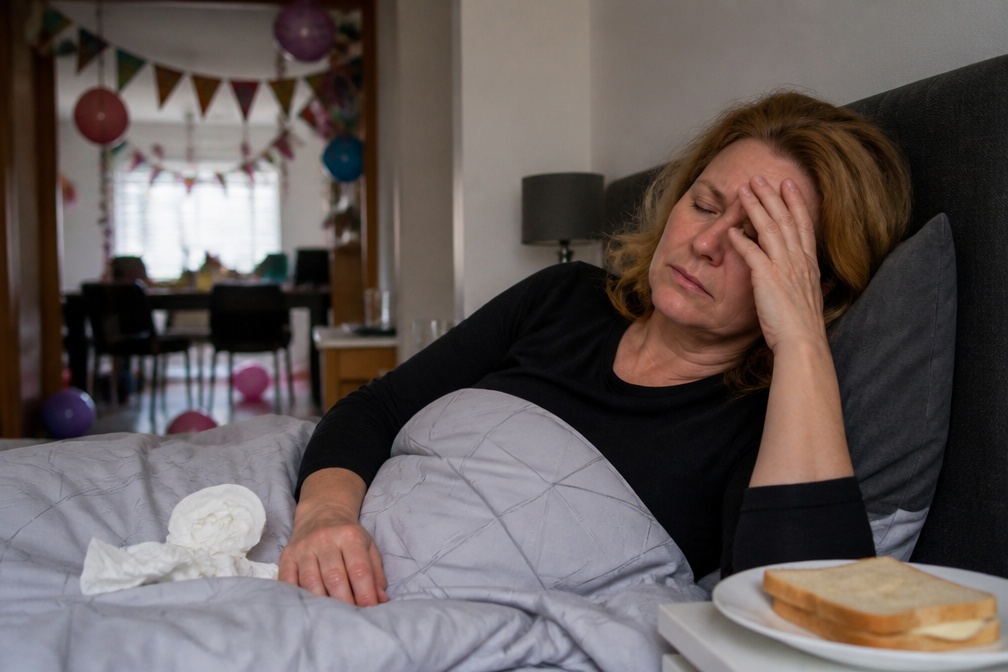 Amanda Rooden (57) brengt verjaardag in bed door met droge boterham door zware migraine
