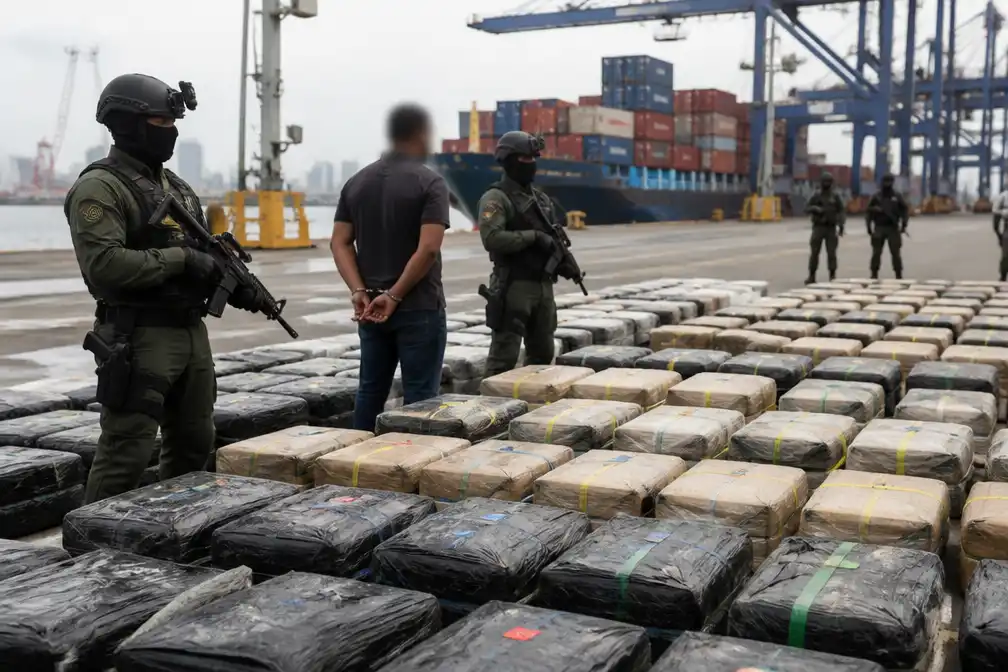 Colombia onderschept 7.600 kilo cocaïne in Cartagena, bestemd voor Nederland