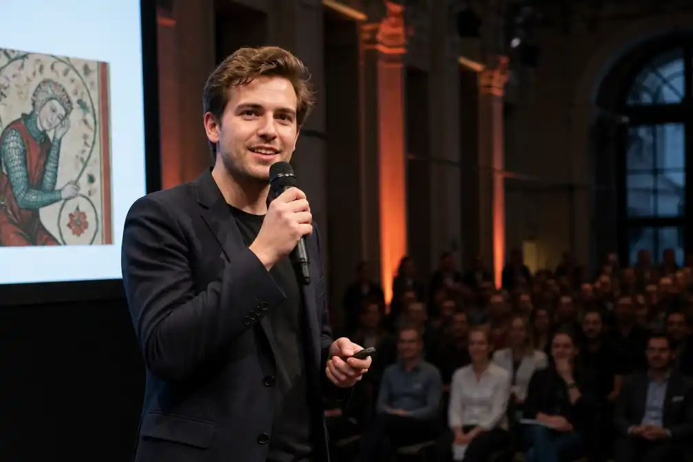 Laurent Breeus-Loos wint Vlaamse PhD Cup met onderzoek naar huilende ridders