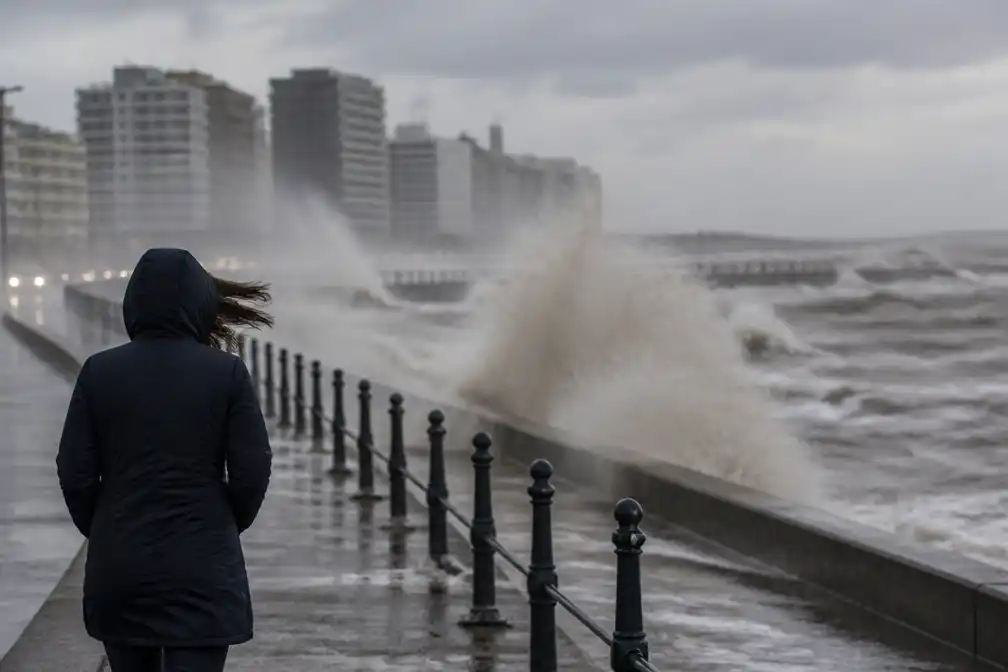 Storm Austen, niet Adam, trekt met zware windstoten over België