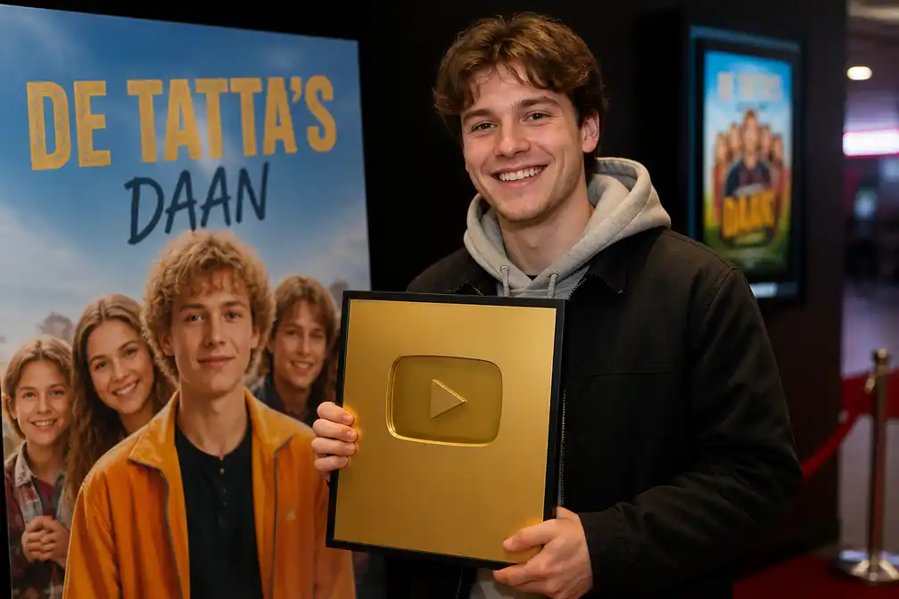 De Tatta's: Daan haalt 100.000 bezoekers en mag zich Gouden Film noemen