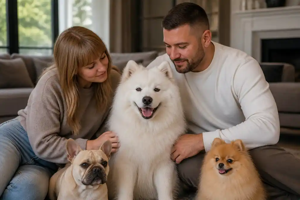 Taylor Swift en Travis Kelce verwelkomen samojeed Wendy in hun gezin