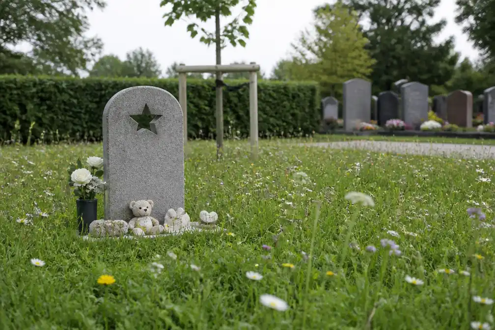 Sterrenweides voor sterrenkindjes op begraafplaatsen in Kruishoutem en Zingem