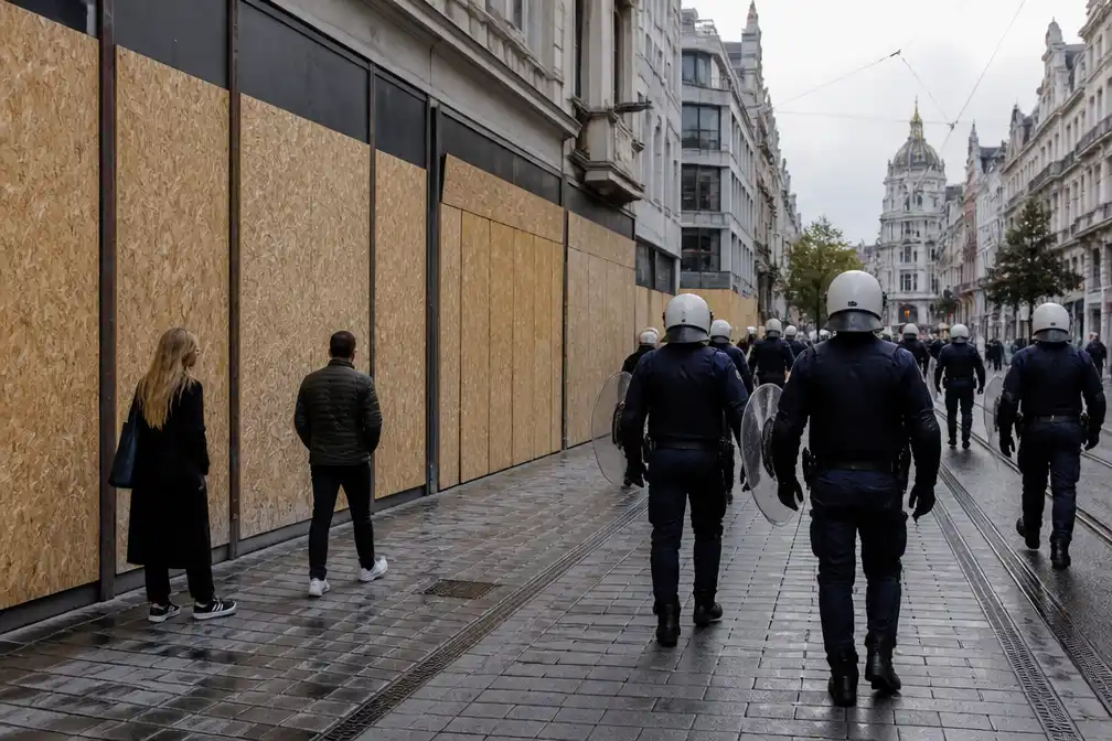 Brussel op scherp voor onrust, maar gevreesde ravage blijft grotendeels uit
