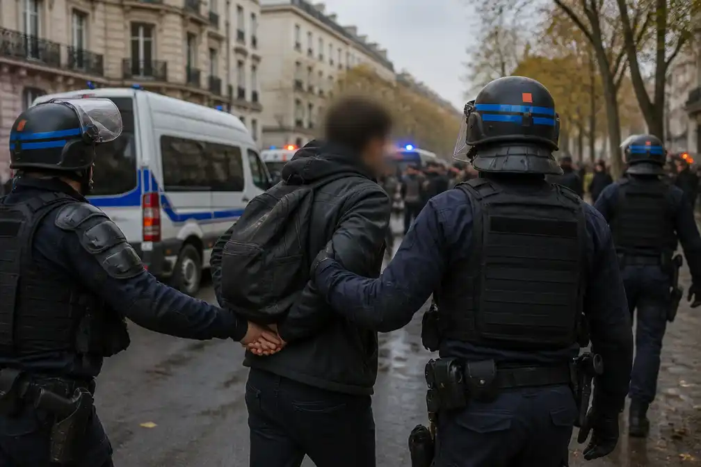 Bijna duizend arrestaties bij Franse protesten die grotendeels rustig verlopen