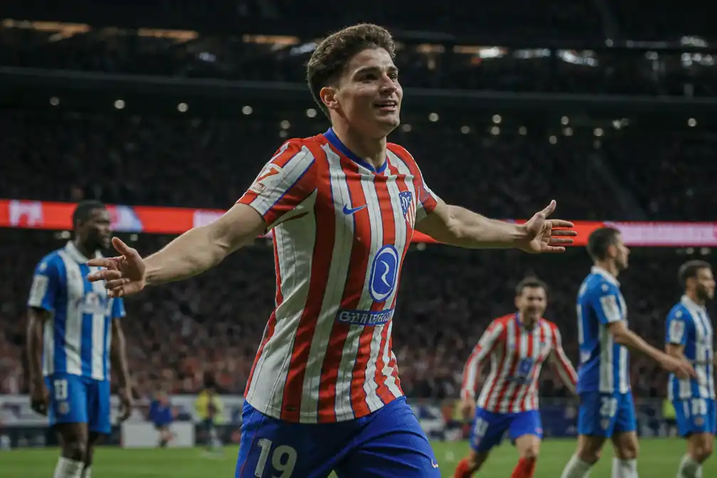 Atlético Madrid klopt Deportivo nipt en kruipt dichter bij Barcelona