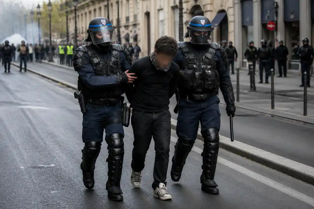 1.314 arrestaties in Frankrijk, circa honderd in Barcelona bij protesten
