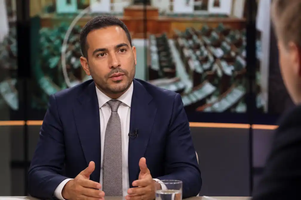 CD&V-voorzitter Sammy Mahdi: "Geen enkele partij heeft de rijkentaks op tafel gelegd"