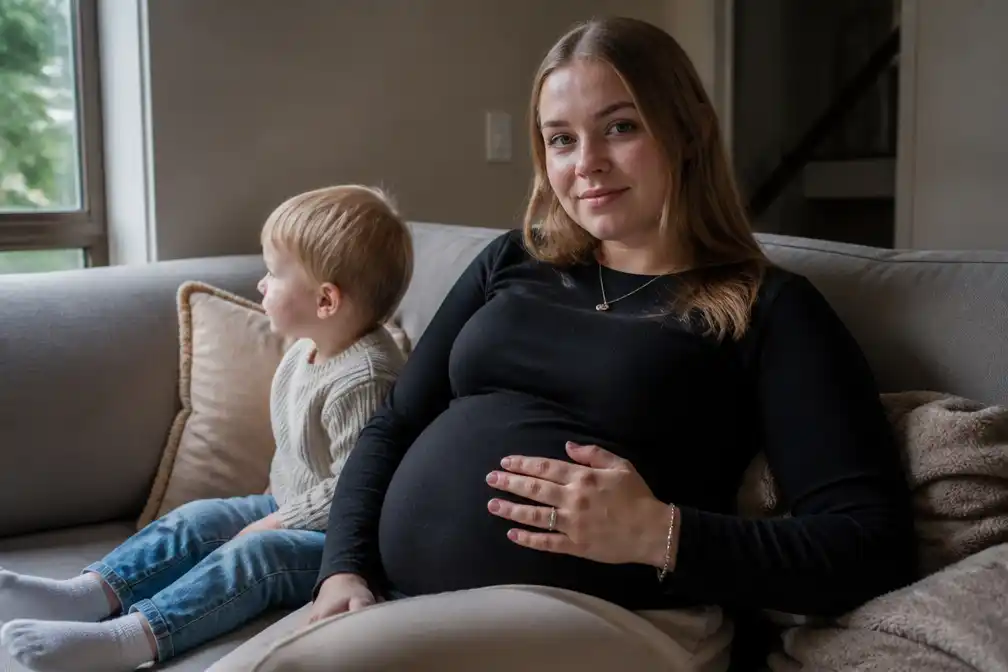Kitty ter Laak (20) uit Borne voor de tweede keer onverwacht zwanger