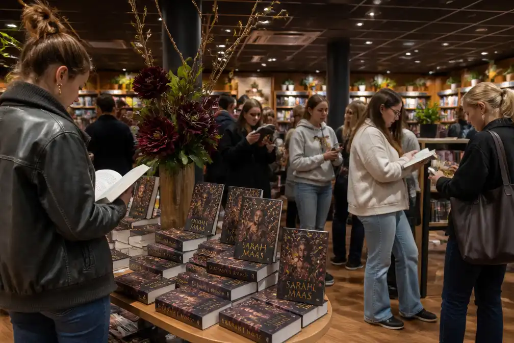 Boekhandels blijven tot na middernacht open voor nieuw boek Sarah J. Maas