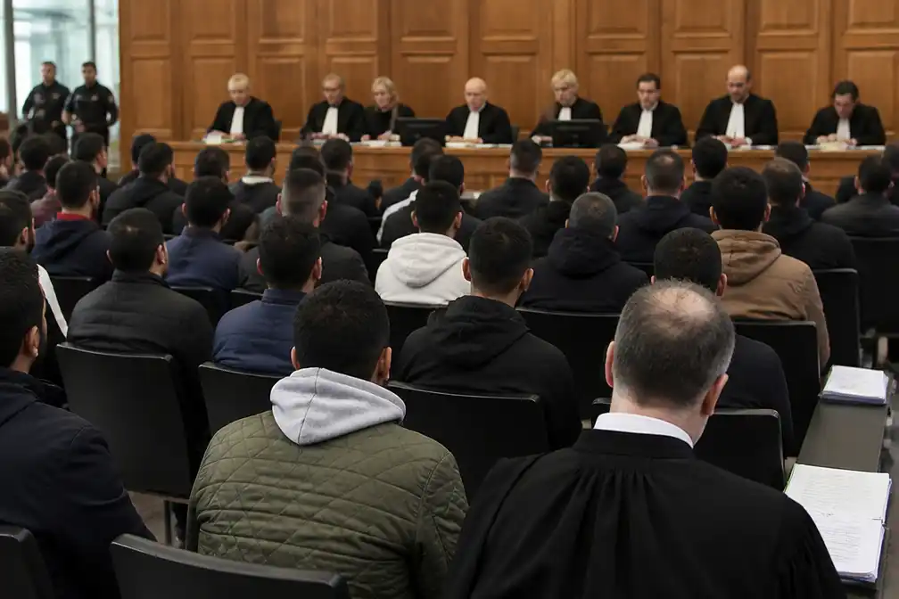 Proces in Antwerpen tegen 31 Afghanen voor mensensmokkel door bende '313 Criminal'
