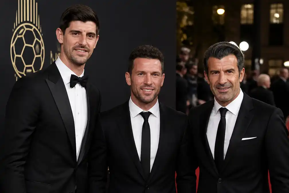 Londen verwelkomt sterren op rode loper voor 70e editie Ballon d'Or