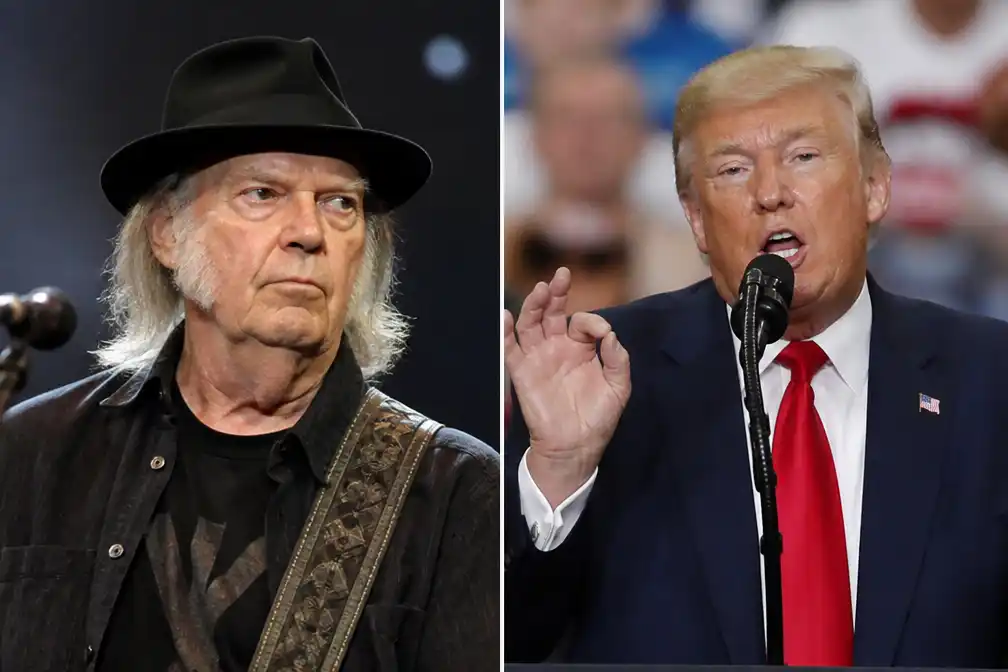 Neil Young klaagt Trump opnieuw aan om gebruik Rockin' in the Free World