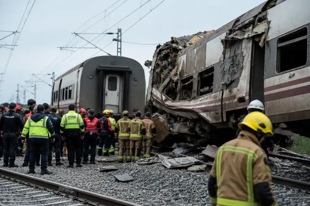 Tientallen doden bij treinongeluk nabij het Spaanse Urda