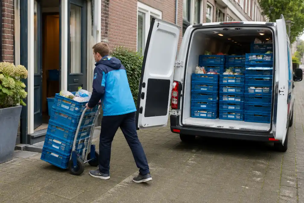 Boodschappenbezorging Albert Heijn weer op normaal niveau na cyberaanval