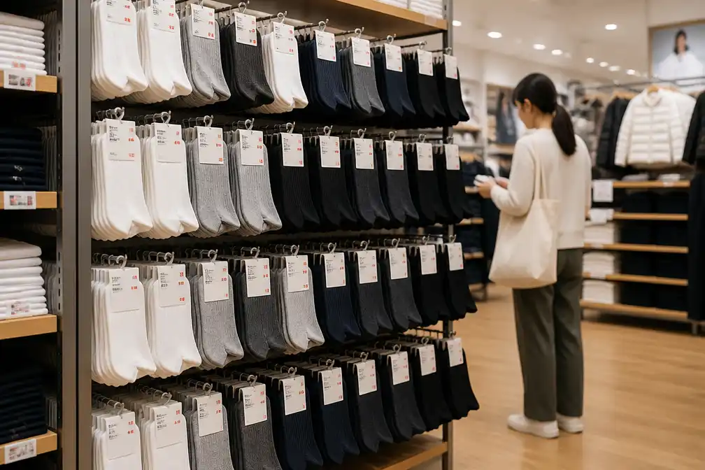 Uniqlo draait prijsverhoging van sokken in Japan terug na klantenprotest