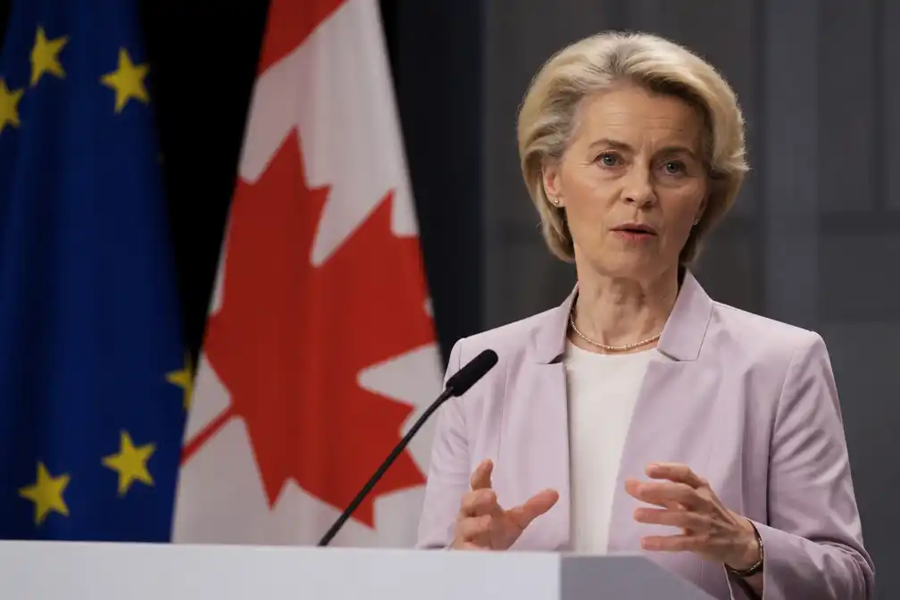 Von der Leyen houdt vast aan 'geassocieerd lidmaatschap' voor Canada ondanks verzet