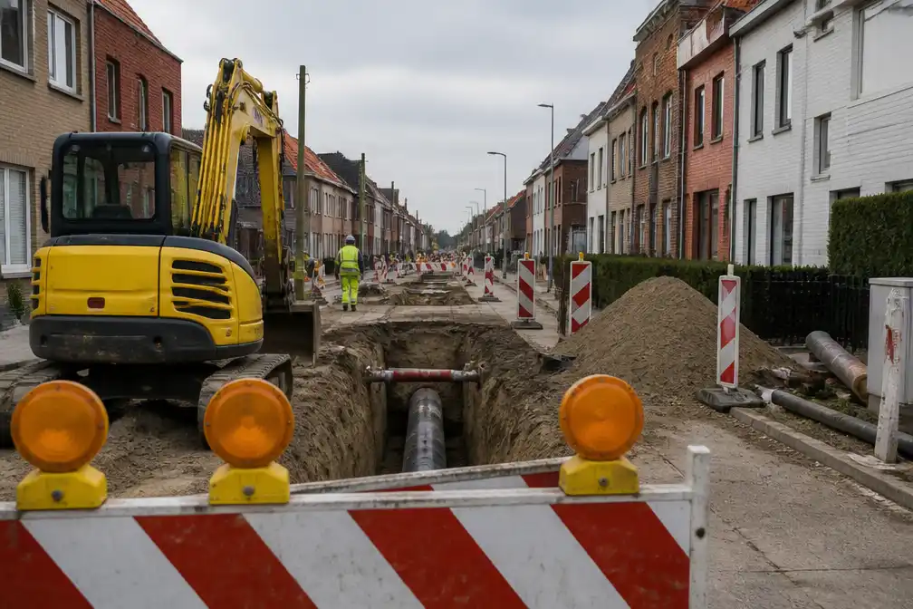 Werken in Eerstestraat in Sint-Laureins duren aanzienlijk langer dan verwacht