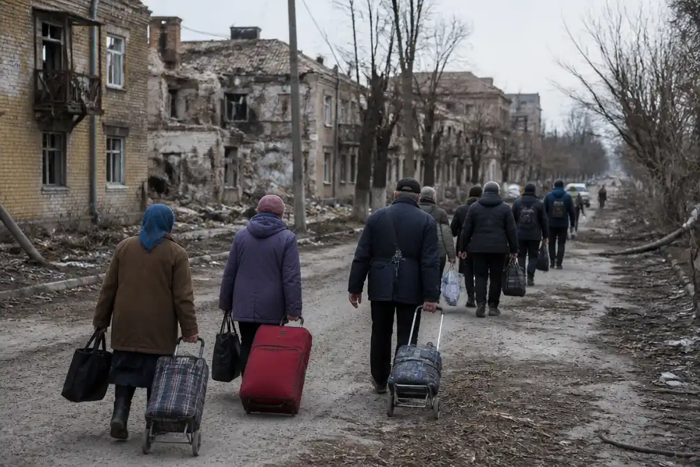 Inwoners van onleefbaar Olesjky mogen weg, maar mogelijk alleen naar Rusland