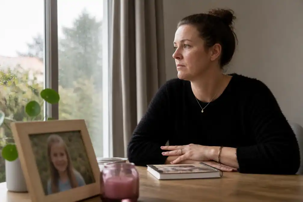 Ellen Vossen (42) stortte in maanden na overlijden van dochter Inez (6) aan kanker