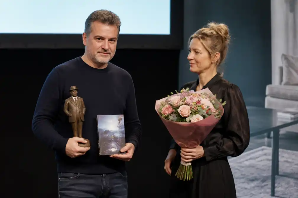 Mark Cloostermans wint 29ste Knack Hercule Poirotprijs op Boektopia in Kortrijk