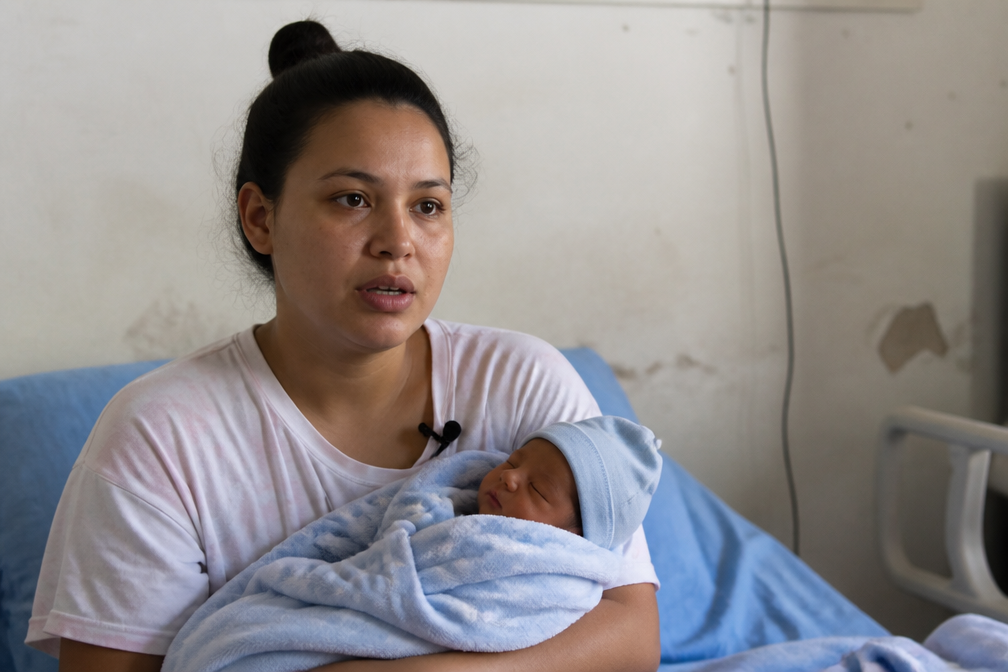 Moeder: baby hielp me 32 uur onder puin in Venezuela te overleven
