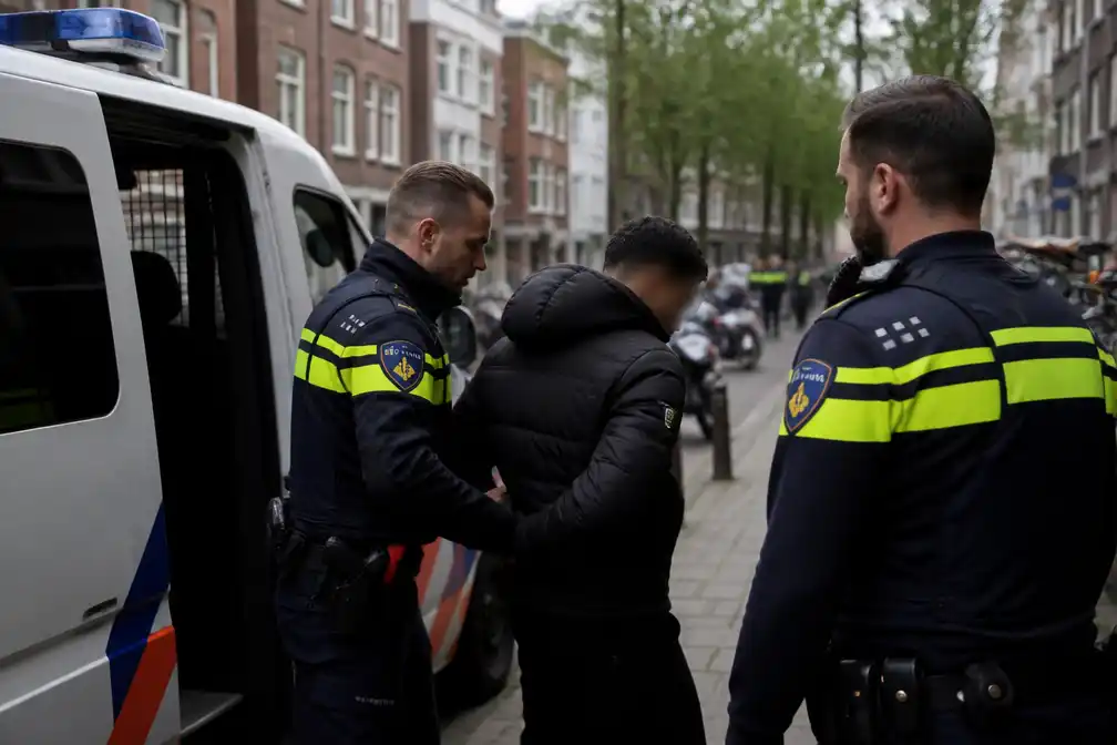 Politie Amsterdam arresteert 20-jarige man na aanval met kettingslot en straatroof na Nederland-Marokko