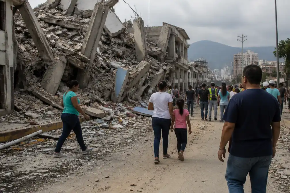 Dodental aardbevingen Venezuela gestegen naar 2.645, 12.600 gewonden