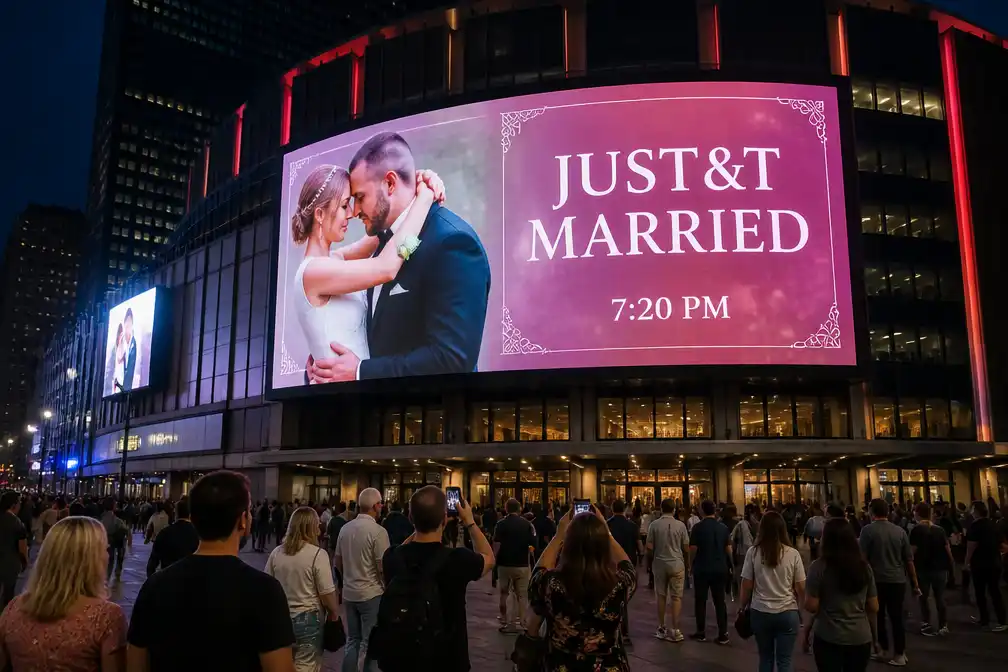 Taylor Swift en Travis Kelce getrouwd in Madison Square Garden in New York