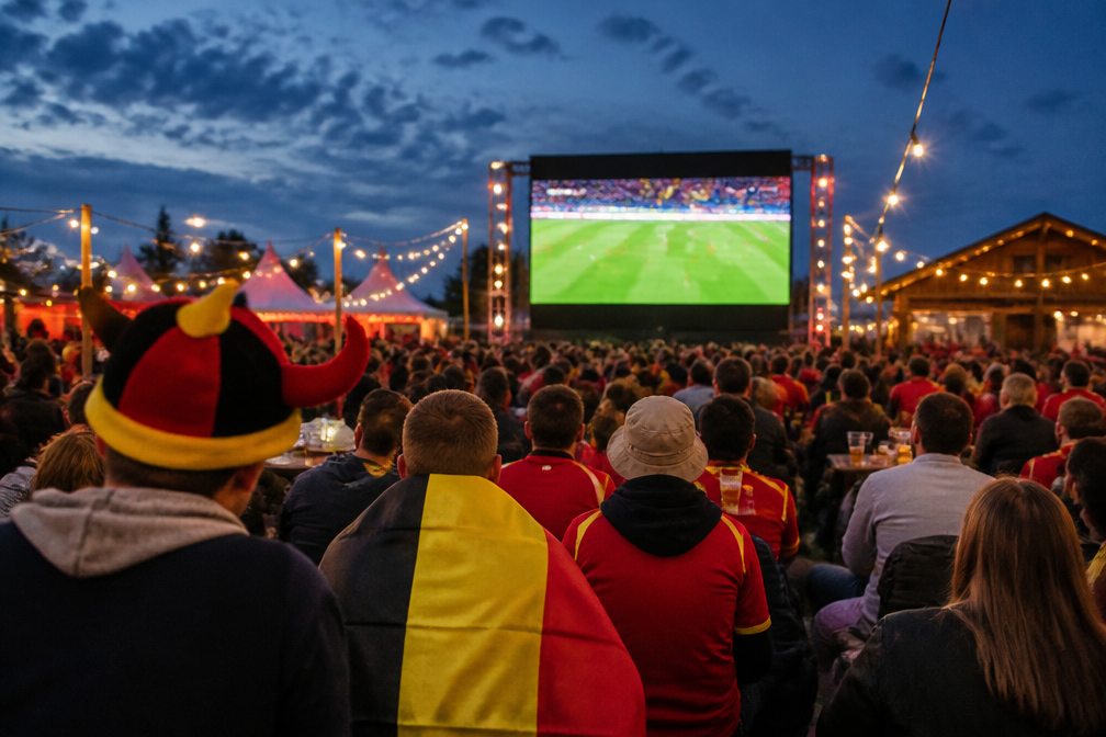 Fandorpen in Machelen en Halle openen voor nachtelijke WK-match Rode Duivels tegen VS om 2 uur