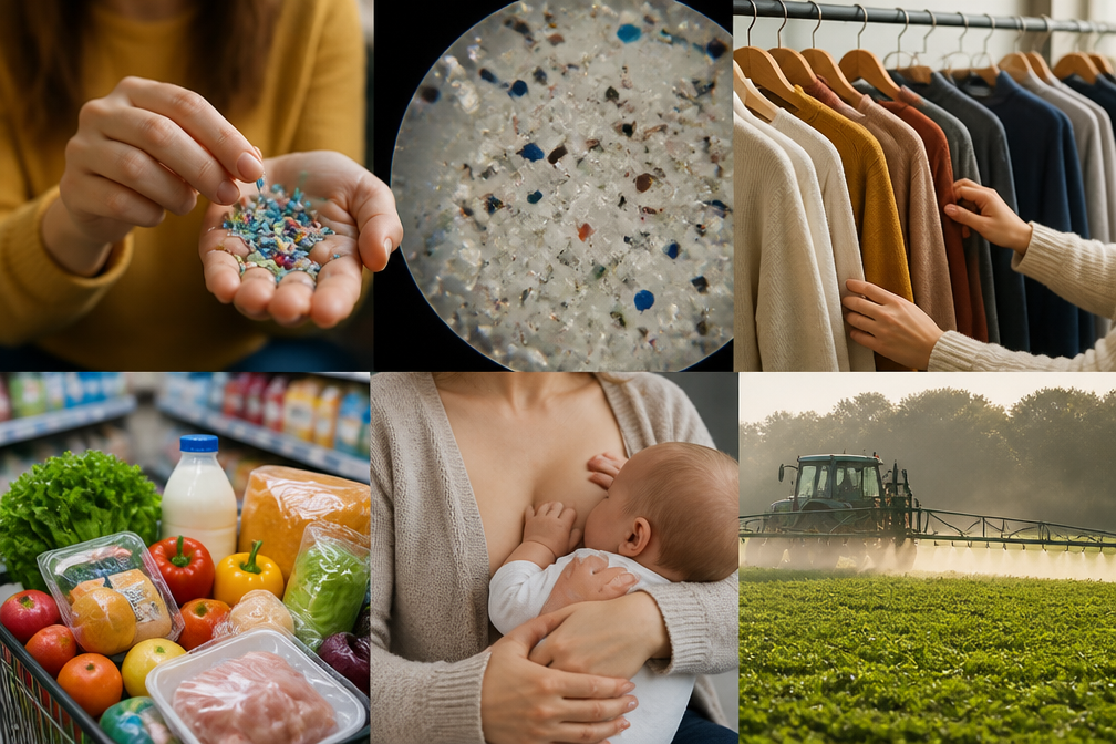 Microplastics, PFAS en pesticiden aangetroffen in moedermelk; experts adviseren beperkte bescherming