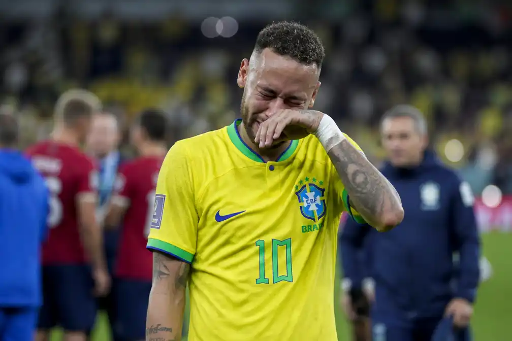 Neymar stopt als international na uitschakeling Brazilië op WK
