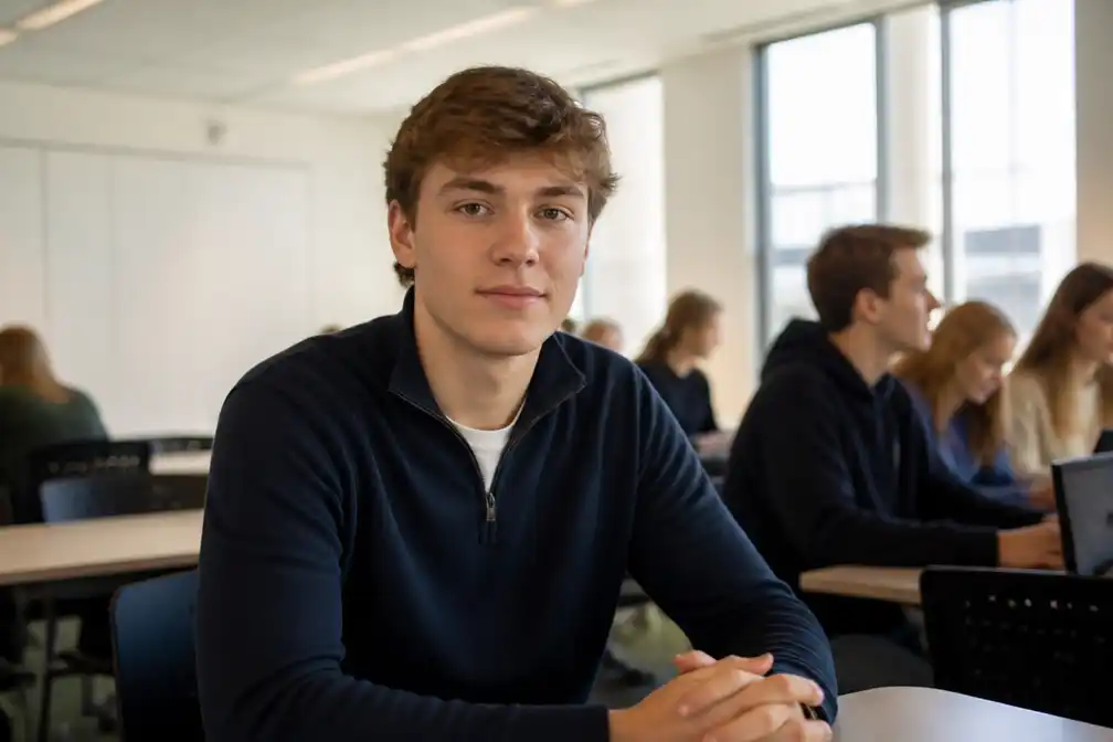 Mika Groot Wesseldijk (19) strijdt voor gelijke stagevergoeding