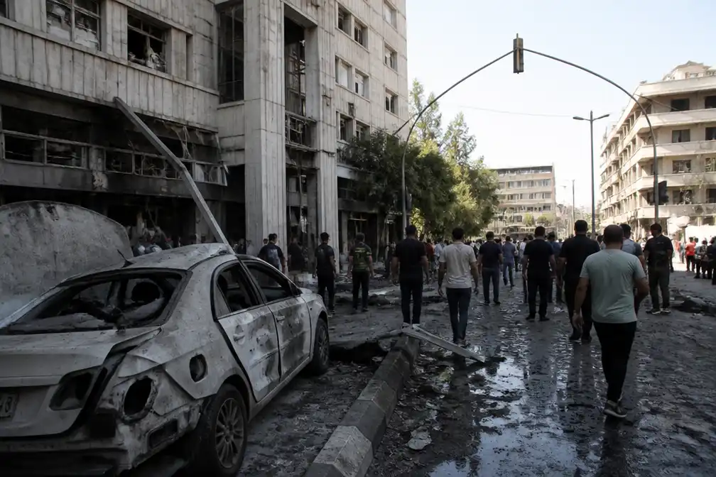1 dode, 36 gewonden bij explosies in Damascus tijdens bezoek Macron, melden Syrische autoriteiten