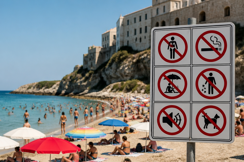 Italiaanse stranden voeren strengere regels in voor toeristen, boetes tot 500 euro