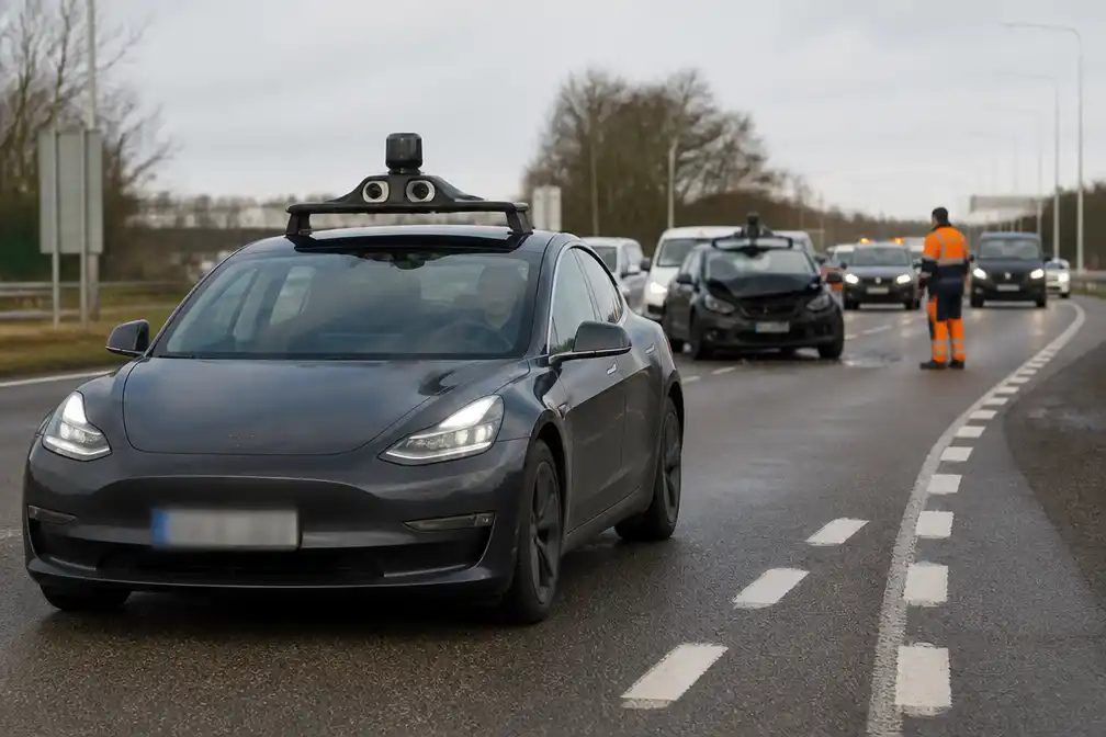 Vlaams minister keurde zelfrijdende Tesla's goed ondanks veiligheidswaarschuwingen, één ongeval
